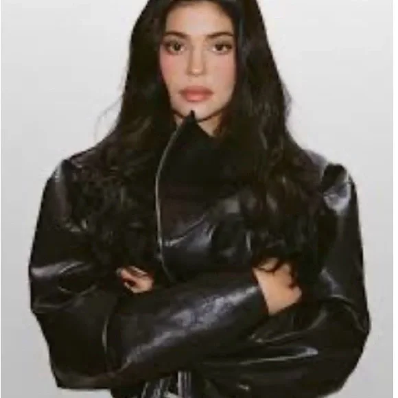 Leather Moto Jacket - Picture 1 of 8